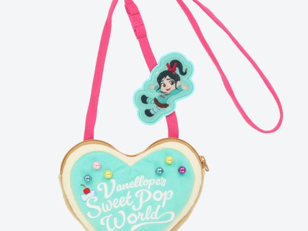 TDR - Vanellope s Sweets Pop World Collection x Heart Shaped Neck Pouch (Release Date: Jan 14, 2025) on Sale