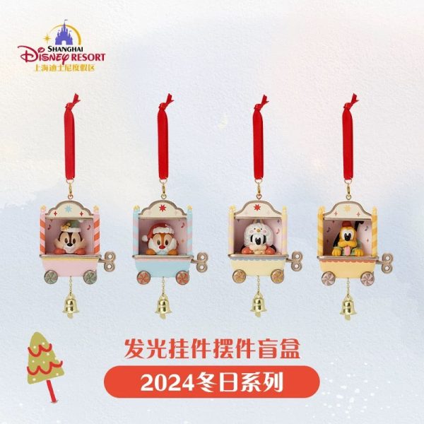 SHDL - Winter Mickey & Friends 2024 Collection x Mickey, Duffy & Friends Mystery  Light Up Ornament  Box For Cheap