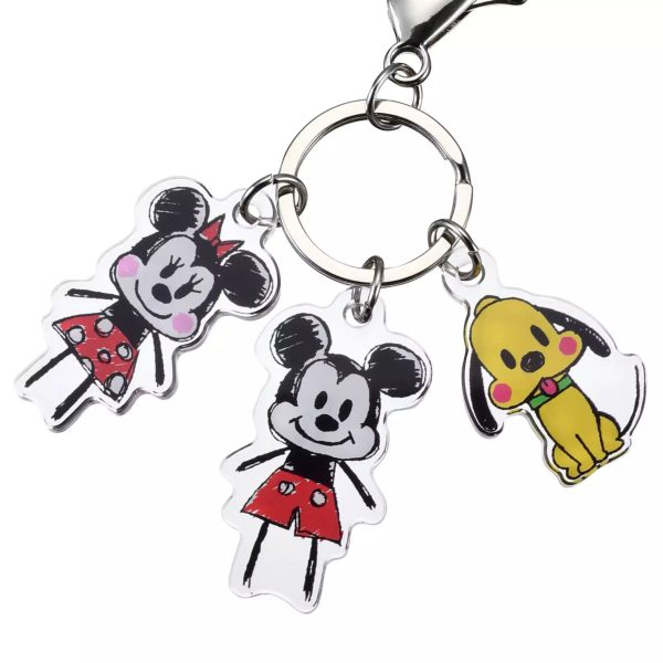 JDS - Key Chain Fes x Mickey, Minnie, Pluto  Graffiti  Keychains Sale