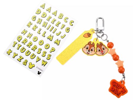 JDS - Key Chain Fes x Chip & Dale Keychain with Stickers Cheap