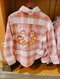 SHDL - Chip & Dale Chip & Dale Checked Cotton Flannel Shirt for Adults Hot on Sale