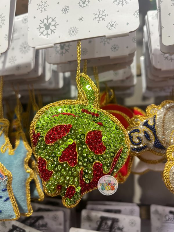 DLR WDW - Snow White and the Seven Dwarfs - Poison Apple Beaded Bling Bling Ornament on Sale