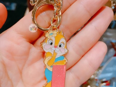 SHDL - Chip, Dale & Clarice English Alphabet ‘I’ Keychain Hot on Sale