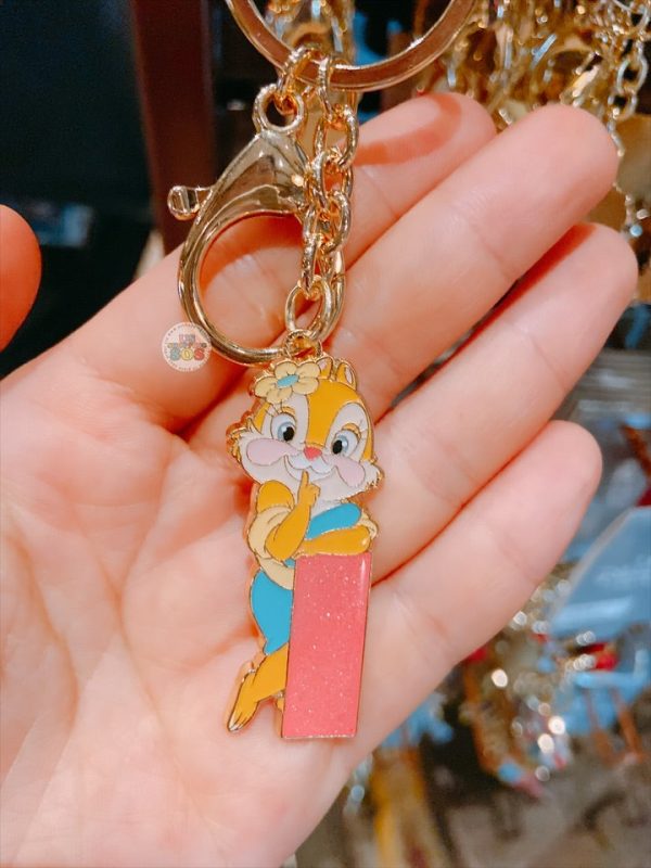 SHDL - Chip, Dale & Clarice English Alphabet ‘I’ Keychain Hot on Sale