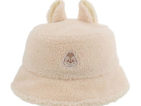 TDR - Fluffy Fluffy Warm Goods x Faux Sherpa Chip Bucket Hat with Ears for Adults Online