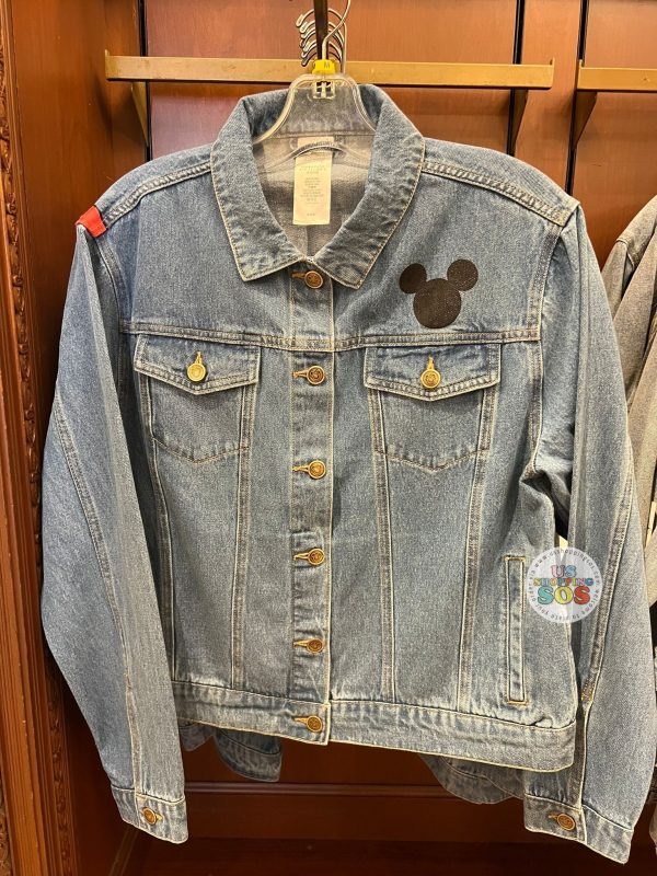 DLR WDW - Walt Disney’s Mickey Mouse in Building a Building Denim Jacket (Adult) Online now