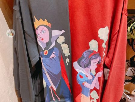 SHDL - Halloween 2024 x Anime Snow White & Evil Queen Pullover for Adults For Cheap