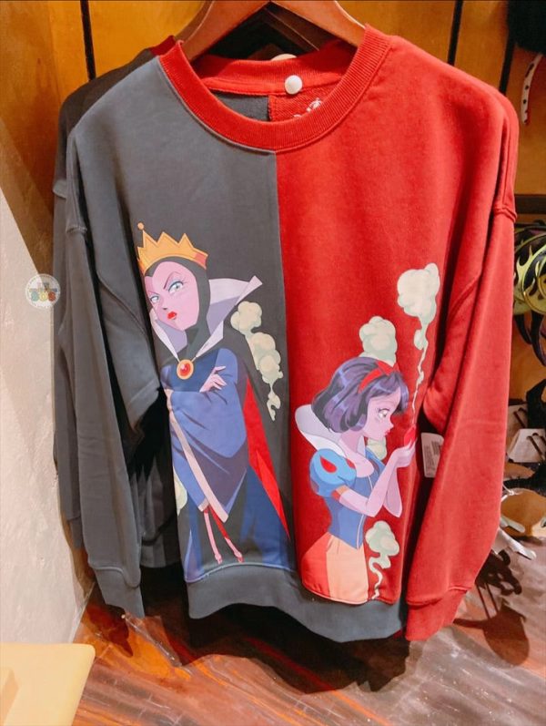 SHDL - Halloween 2024 x Anime Snow White & Evil Queen Pullover for Adults For Cheap