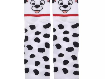 JDS - 101 Dalmatians socks, puffy face, 23-25 For Sale