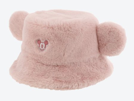 TDR - Fluffy Fluffy Warm Goods x Fluffy Boa Mickey Mouse Bucket Hat with Ear (Color: Red) Discount