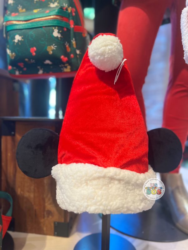 DLR WDW - Christmas 2024 - Santa Mickey Ear Christmas Hat Online now