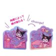 Japan Sanrio - Kuromi Changing Acrylic Sticker (Town) Sale