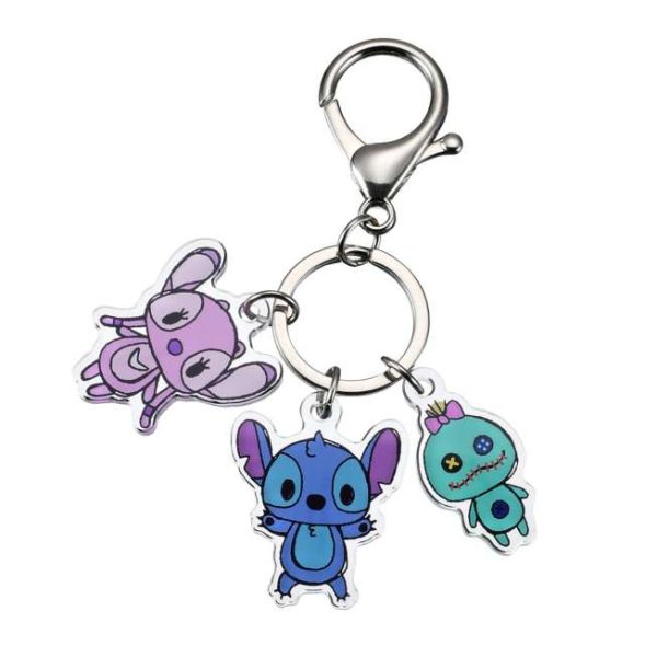 JDS - Key Chain Fes x Stitch, Angel, Scrump  Graffiti  Keychains For Sale