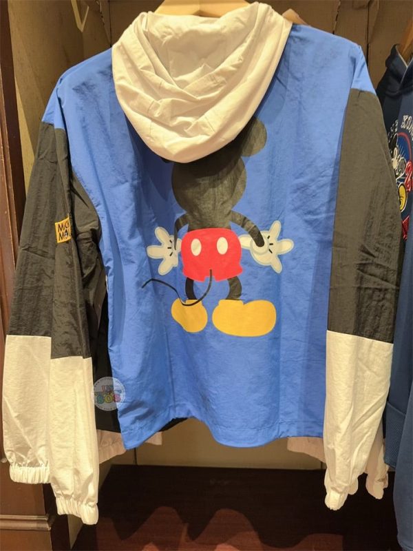 HKDL - Mickey Mouse Retro Windbreaker for Adults Supply