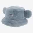 TDR - Fluffy Fluffy Warm Goods x Fluffy Boa Mickey Mouse Bucket Hat with Ear (Color: Blue) Sale