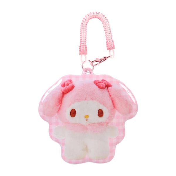 Japan Sanrio - My Melody Character-Shaped Pass Case (Pitatto Friends Photo Design) Online now