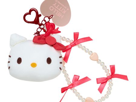 Japan Sanrio - Hello Kitty Bead Strap with Mascot (Cushion Ribbon) Online Sale