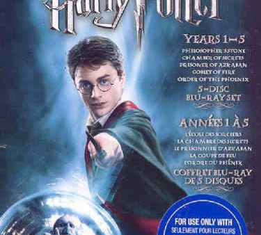 HARRY POTTER YEARS 1-5 GIFTSET [BLU-RAY] Online Hot Sale